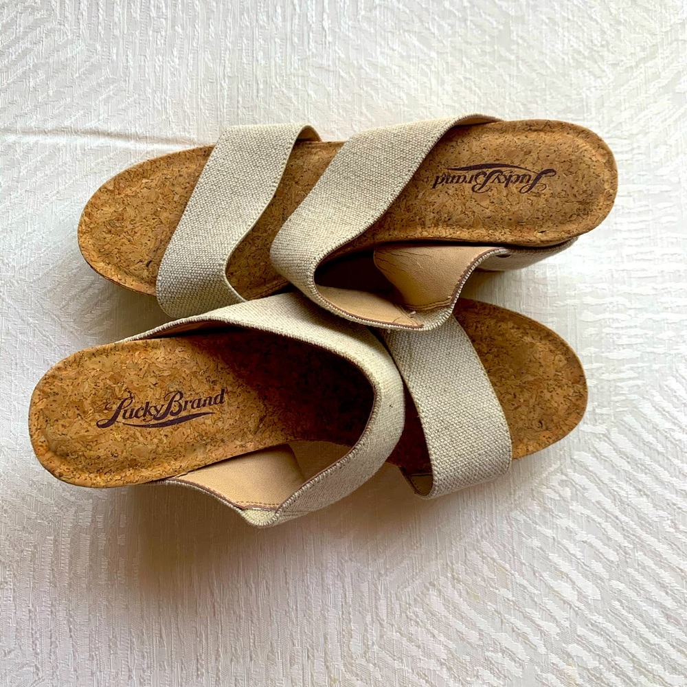 Lucky Brand wedge sandals